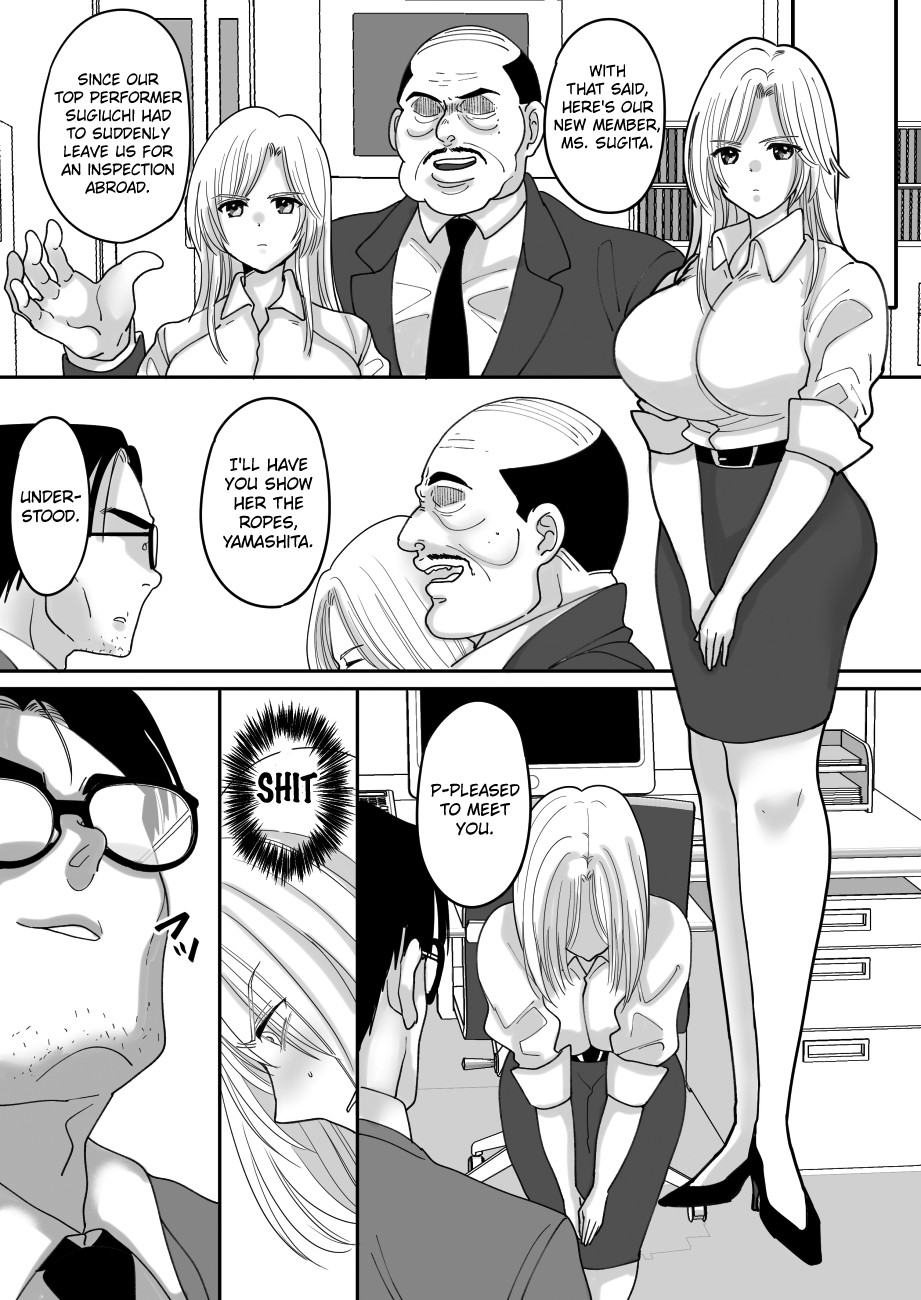 Hentai Manga Comic-Documentary of a Superior Coworker's Feminization-Read-18